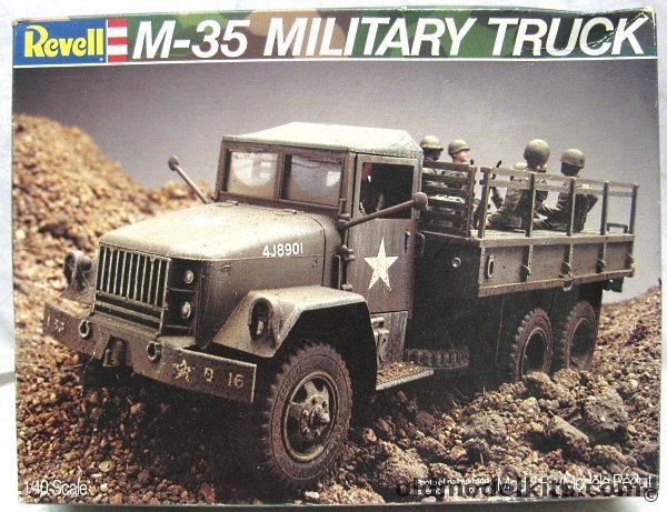 Revell 1/40 M-35 Military Truck, 8303 plastic model kit